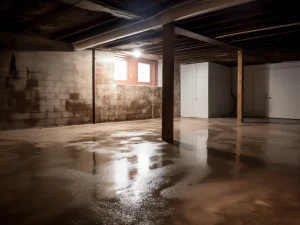flooded basement sewer backup water damage
